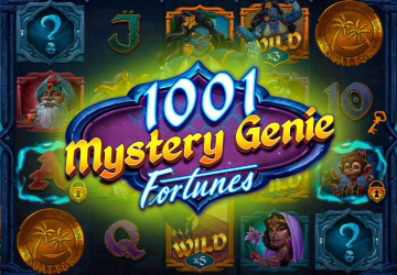 Слот 1001 Mystery Genie Fortunes в казино Рубин