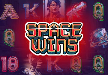 Игра Space Wins в казино Рубин